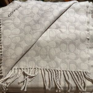 NEW Coach Reversible Signature Plaid Double Face Scarf